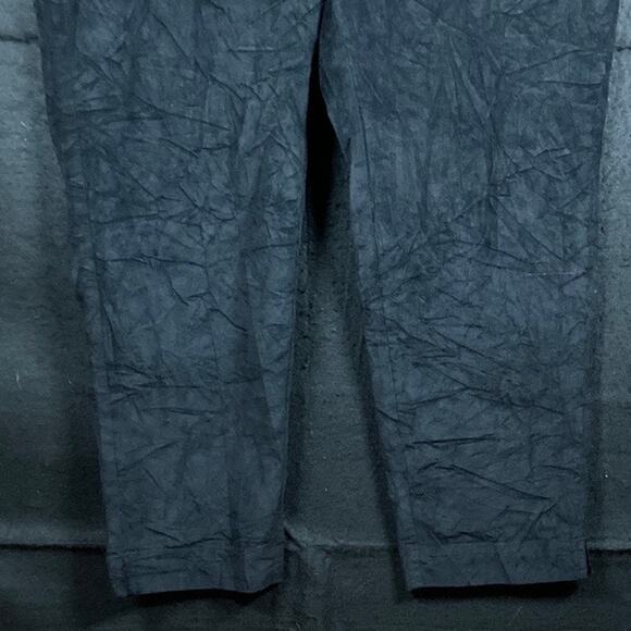 J Jill Womens Pants Black Pull On High Rise Velour Ankle Stretch 18 Petite - Picture 3 of 11